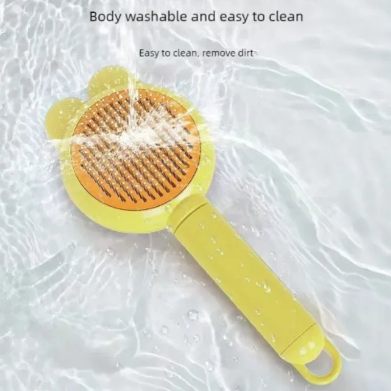 EURO VIBE Pet Grooming Brush for Dogs & Cats – Deshedding Tool