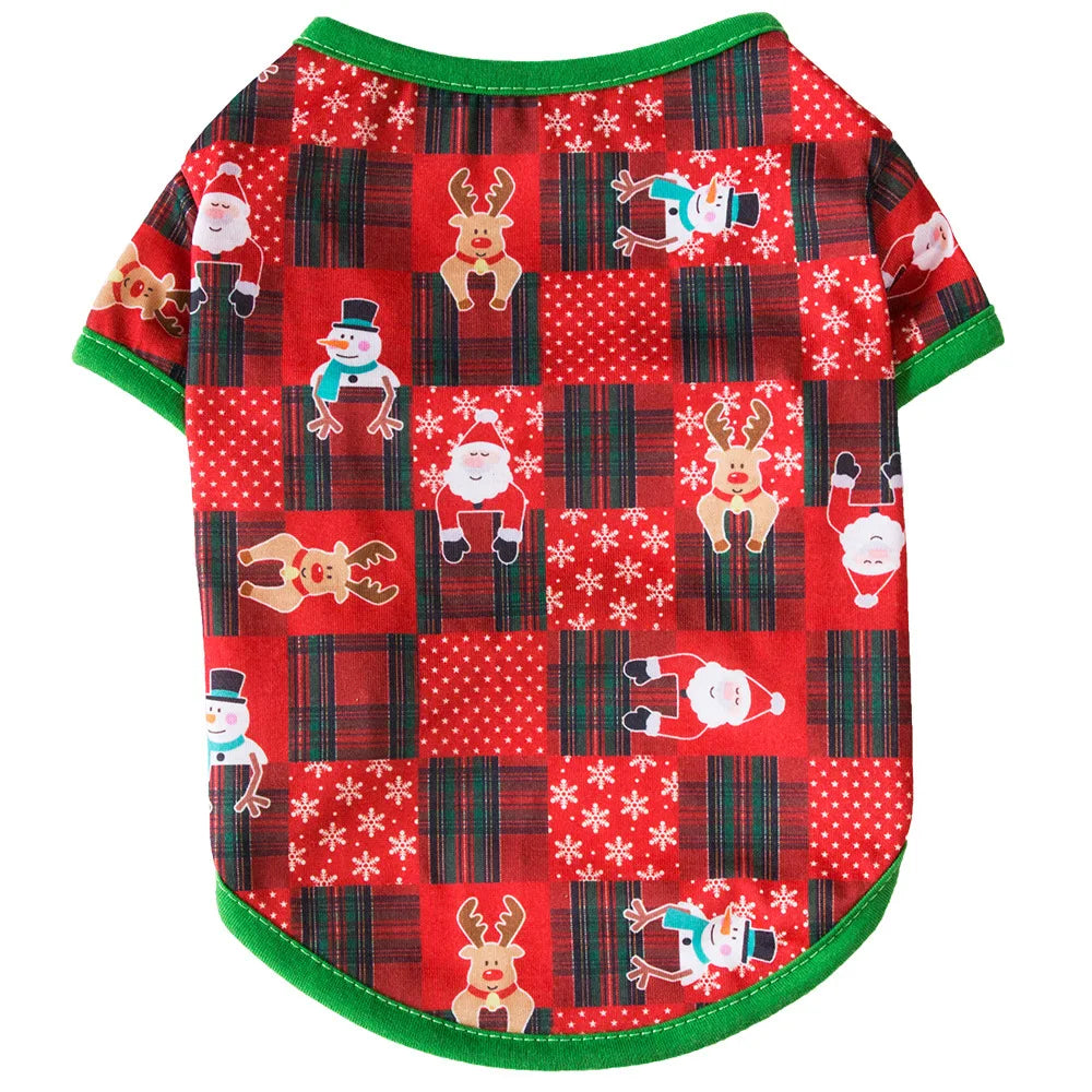 Christmas Dog Shirt | Festive Holiday Pet Outfit for Dogs – EURO VIBE