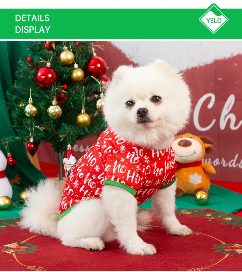 Christmas Dog Shirt | Festive Holiday Pet Outfit for Dogs – EURO VIBE