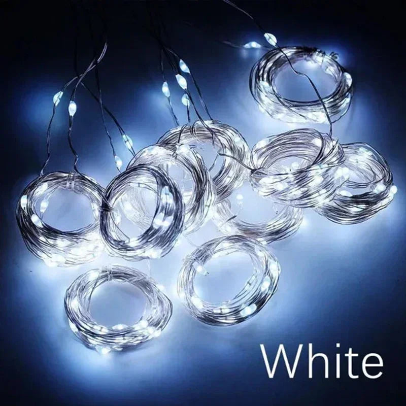 EURO VIBE 3M 300 LED Curtain Fairy Lights – Warm White Indoor Outdoor Décor