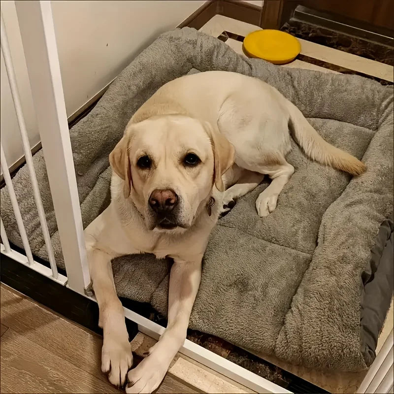 EURO VIBE Luxury Plush Dog Bed – Soft, Cosy & Washable UK