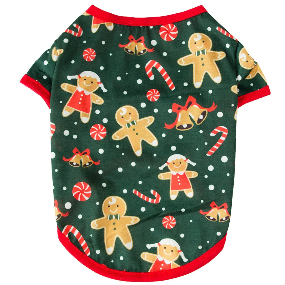 Christmas Dog Shirt | Festive Holiday Pet Outfit for Dogs – EURO VIBE