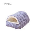 “Covered Cat Litter Bed & Cozy Hanging Hammock – All-Year Pet Comfort”