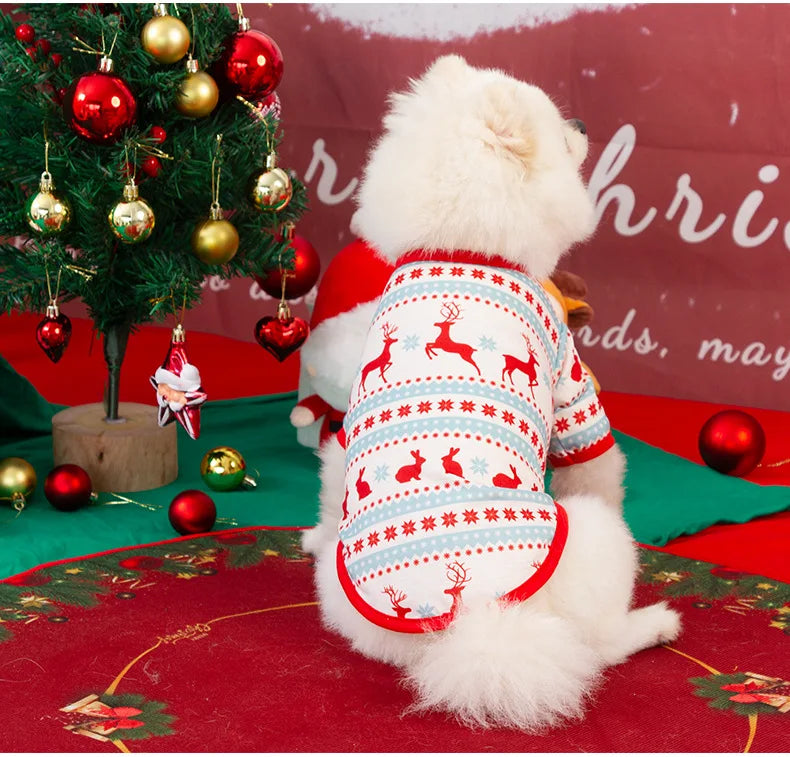 Christmas Dog Shirt | Festive Holiday Pet Outfit for Dogs – EURO VIBE
