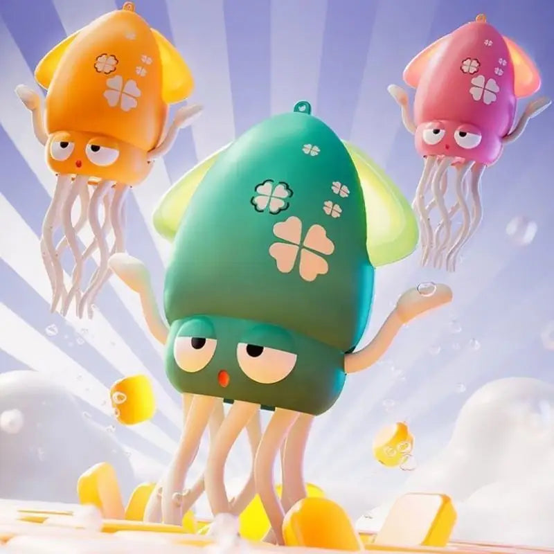 Interactive Light-Up Octopus Cat Toy | Battery Powered Fun Toy