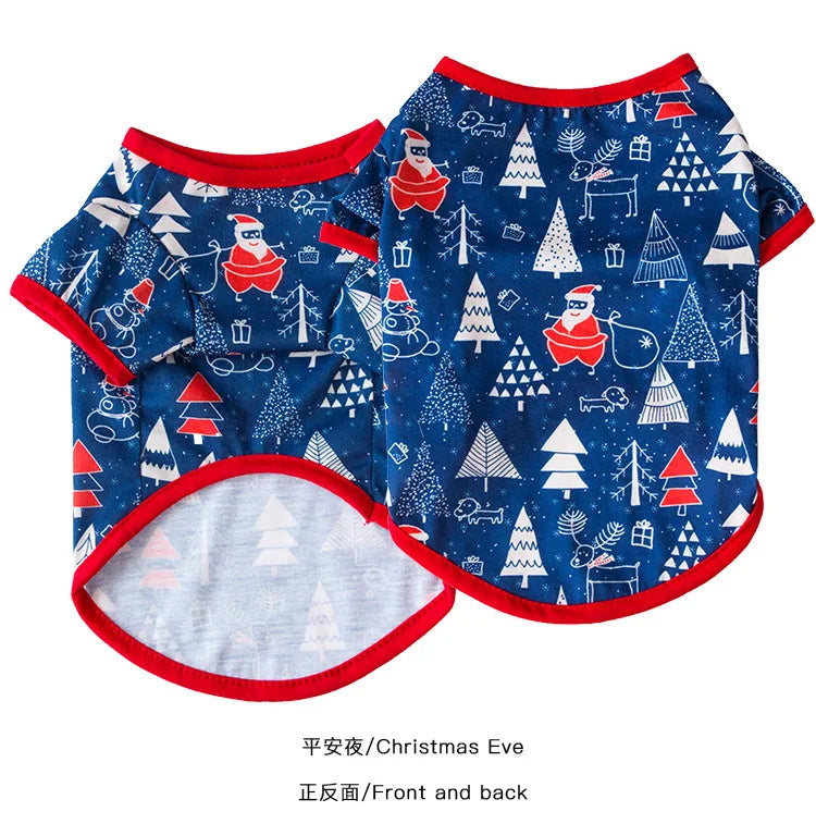 Christmas Dog Shirt | Festive Holiday Pet Outfit for Dogs – EURO VIBE