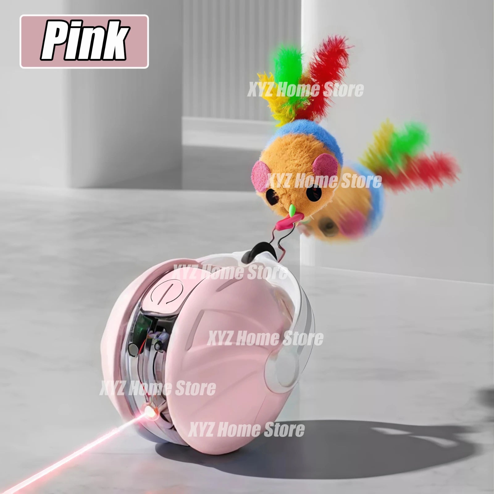Cat Infrared Interactive Ball Toy for Cats | EURO VIBE UK