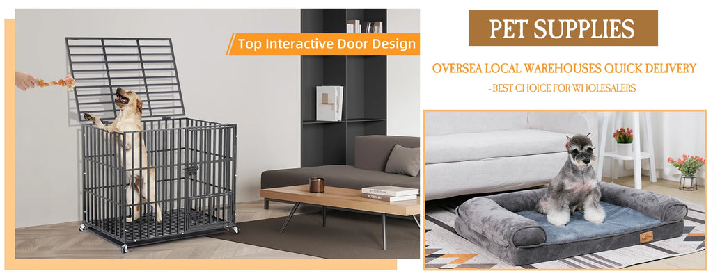 "Luxury Pet Bed UK | EURO VIBE Stylish Dog & Cat Lounger"