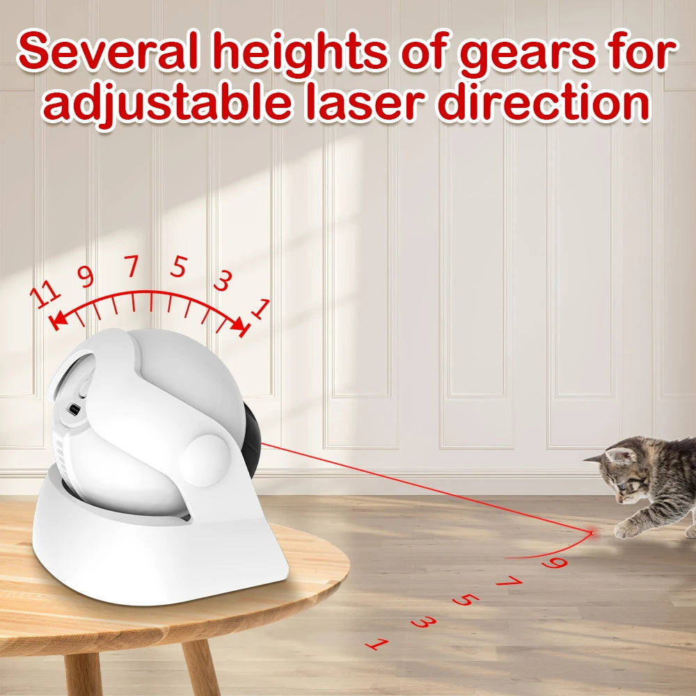 EURO VIBE Automatic Smart Laser Toy for Cats & Dogs – Interactive Pet Fun