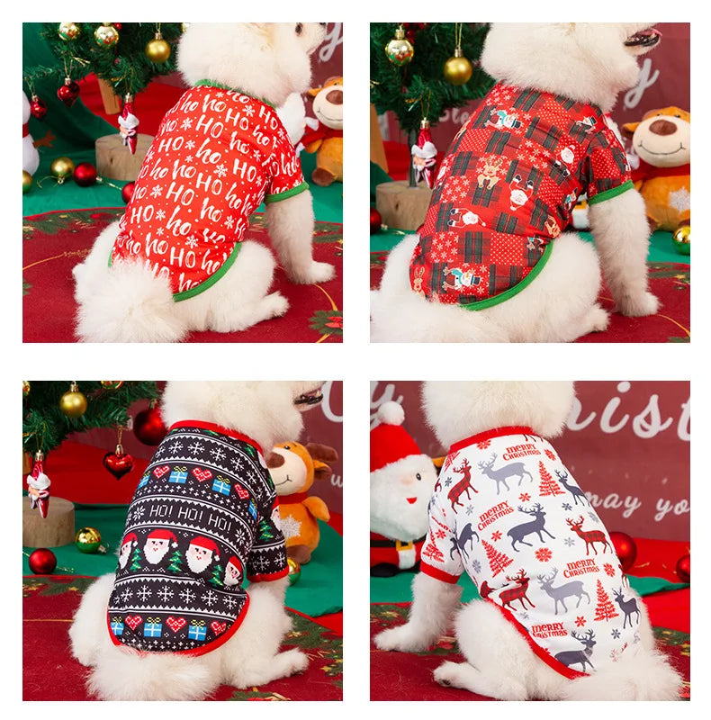 Christmas Dog Shirt | Festive Holiday Pet Outfit for Dogs – EURO VIBE