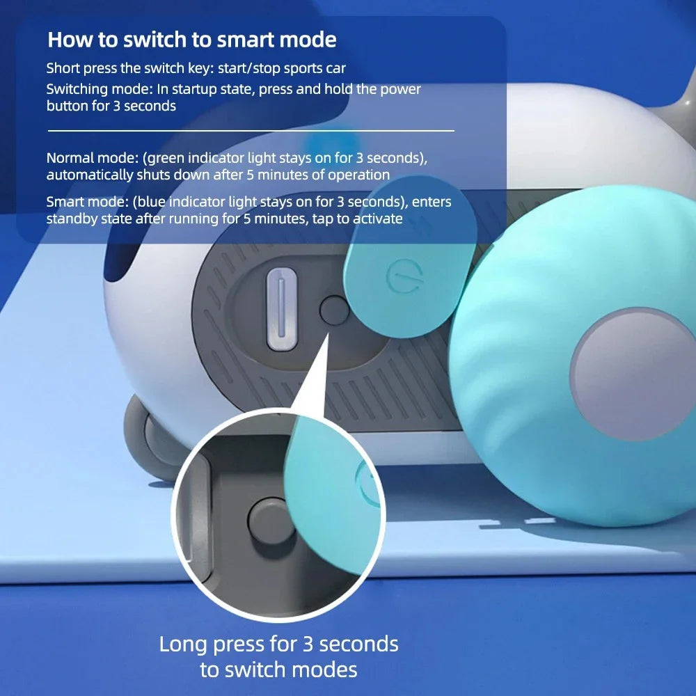 Automatic Interactive Cat Toy with Feather | EURO VIBE UK