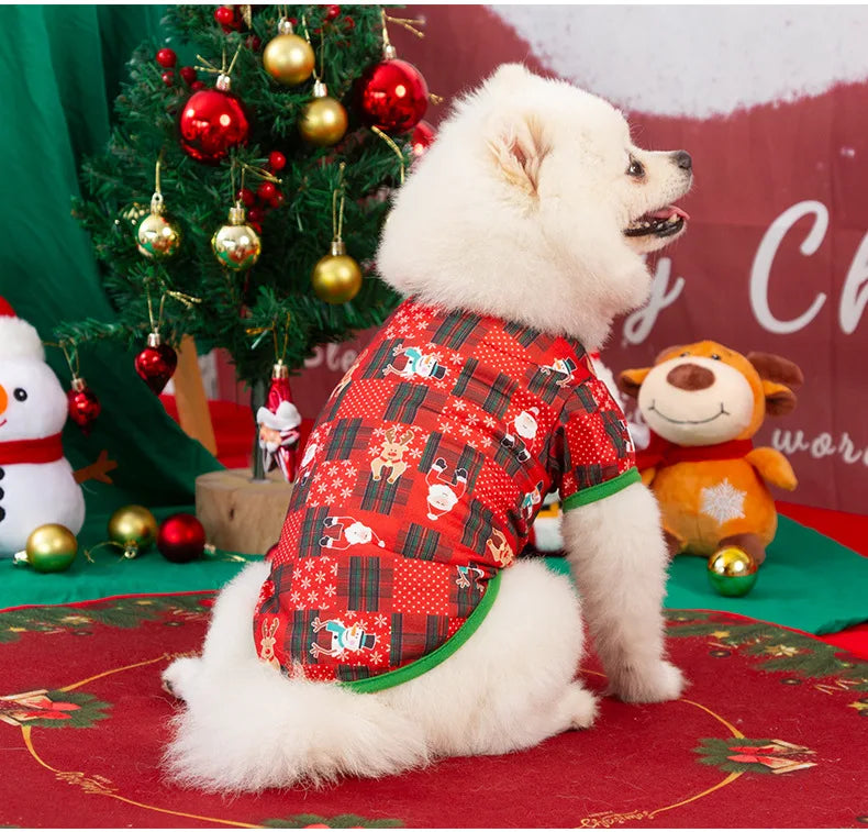 Christmas Dog Shirt | Festive Holiday Pet Outfit for Dogs – EURO VIBE