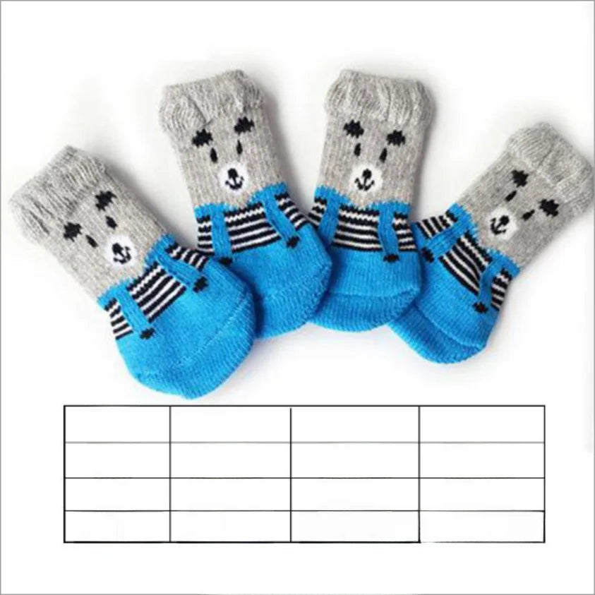 EURO VIBE Waterproof Dog Boots | Anti-Slip Pet Shoes