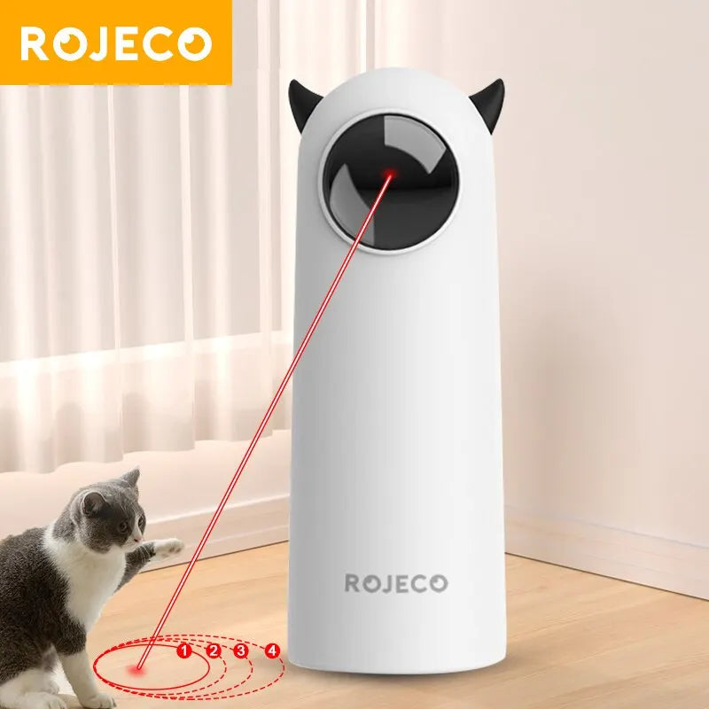 Automatic Laser Cat Toy Interactive Smart Teaser for Cats UK