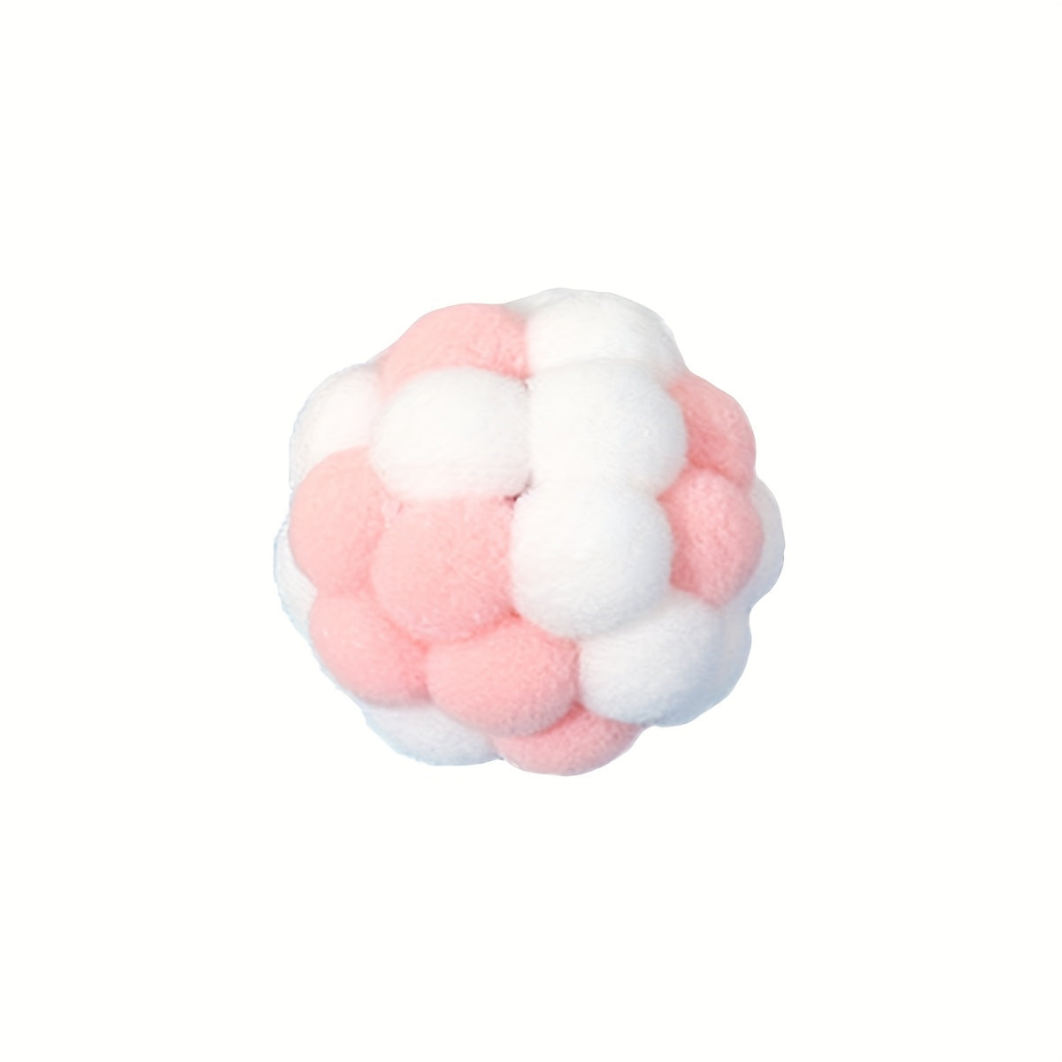 EURO VIBE Cat Pom Pom Ball Toys – Soft Interactive Play Balls UK