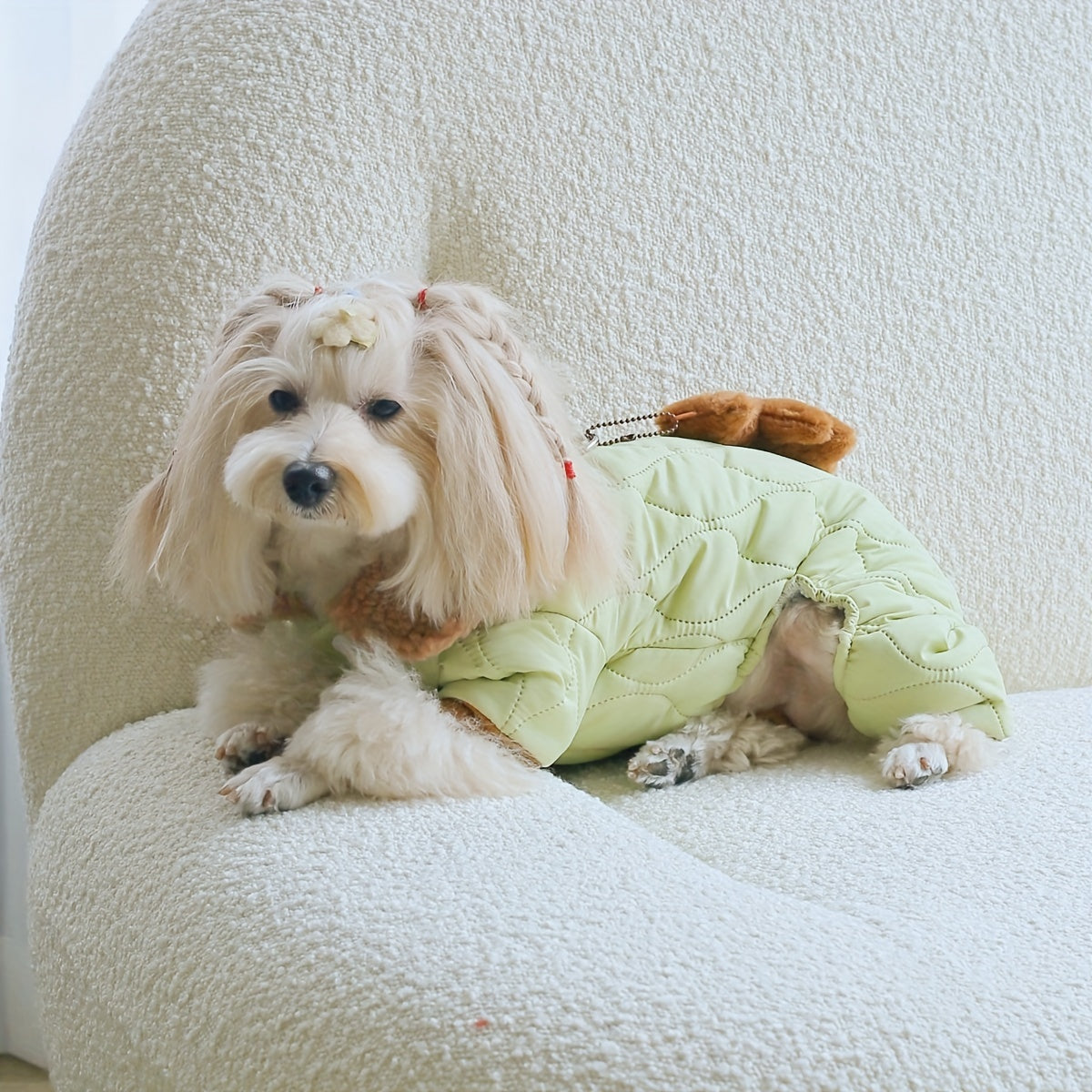 EURO VIBE Winter Dog Coat | Warm Quilted Dog Jumpsuit