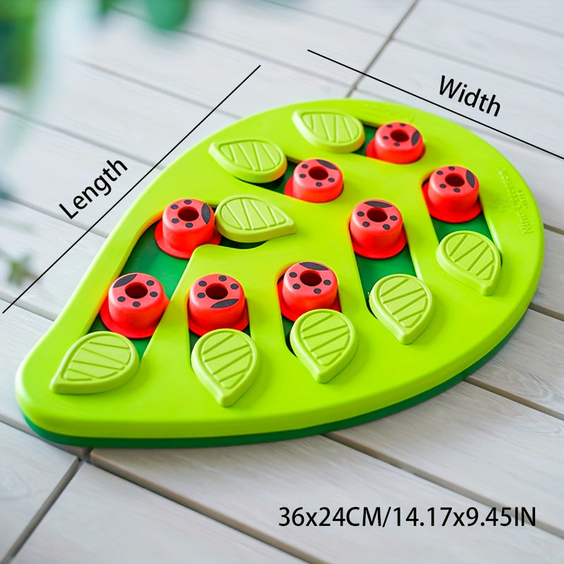 EURO VIBE Cat Puzzle Feeder Toy | Interactive Treat Game