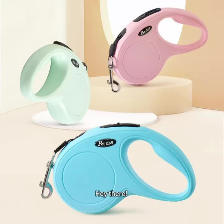 EURO VIBE Retractable Dog Lead | Strong Tangle-Free Pet Leash